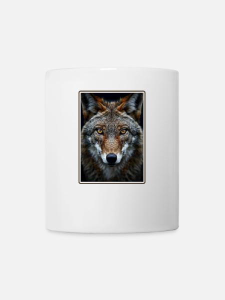 Kojoten Kojote - Tasse - Weiß