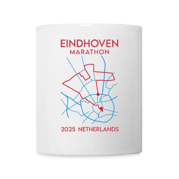 Eindhoven, Marathon – 2025 - Netherlands - Mug - white - Front