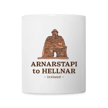 Arnarstapi to Hellnar – Iceland - Mug - white - Front