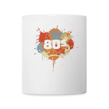 80s Color Graffiti - Mug - white - Front
