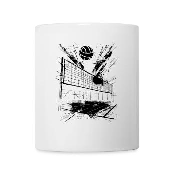 Volleyball Graphics - Mug - white - Front