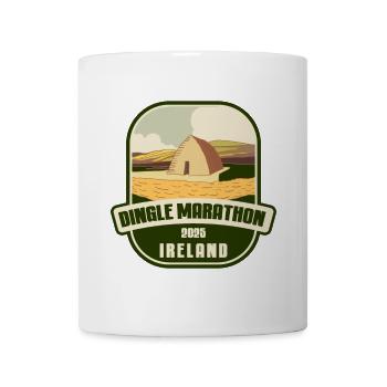 Dingle Marathon – 2025 - Irland - Tasse - Weiß - Vorne