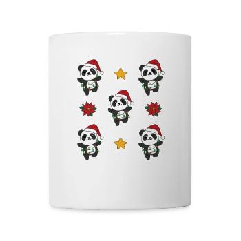 Panda Christmas Winter Animals Pandas - Mug - white - Front