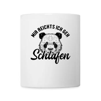 Mir reichts ich geh Schlafen Panda Bear Friend - Tasse - Weiß - Vorne
