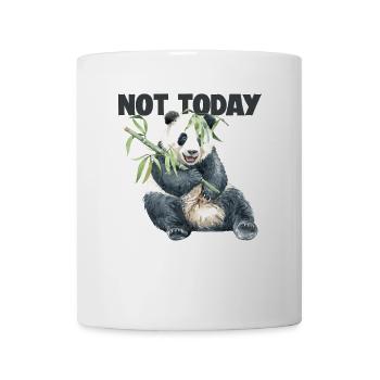 Nicht heute Pandabär Ailuropoda melanoleuca Riese - Tasse - Weiß - Vorne