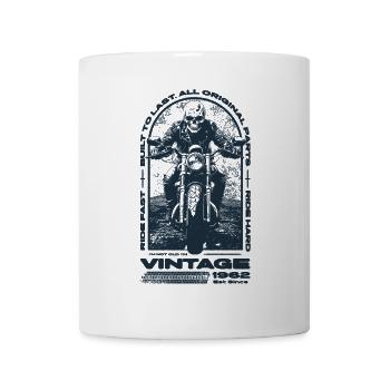 Vintage Motorrad Biker Motorrad Geburtstag 1962 - Tasse - Weiß - Vorne