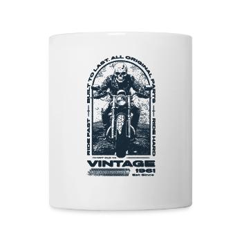 Moto Vintage Motards Moto Anniversaire 1961 - Mug blanc - blanc - Devant