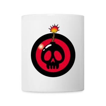 Exploding Skull - Mug - white - Front