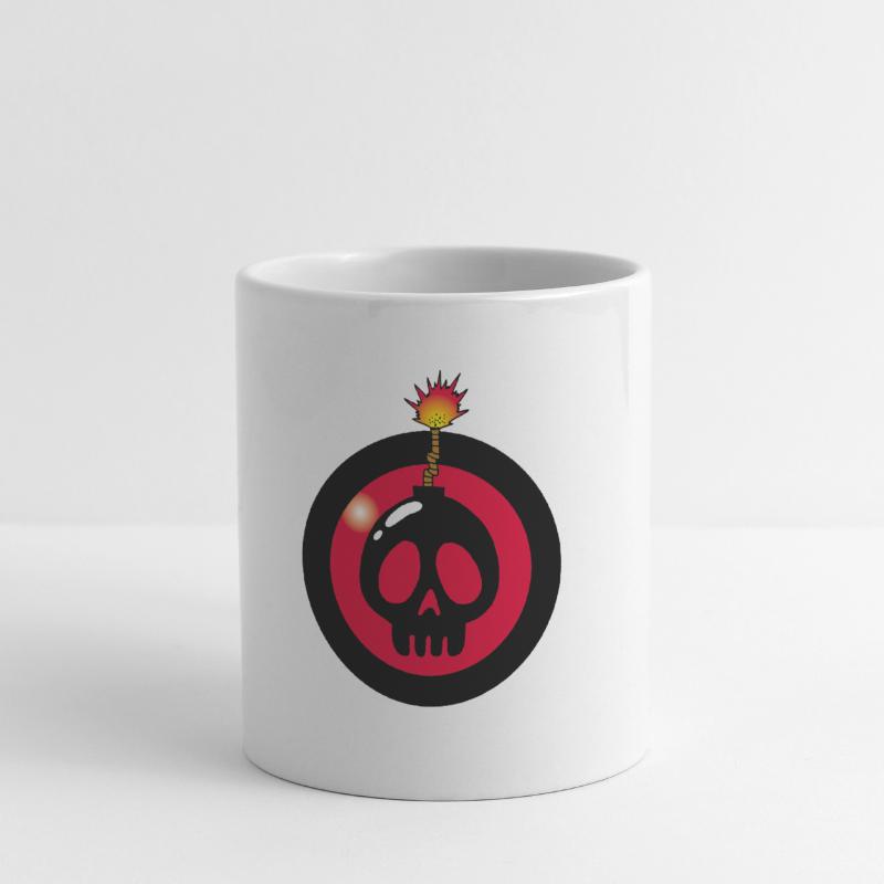 Exploding Skull Mug