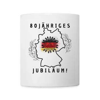 80 ans de paix en Allemagne - Mug blanc - blanc - Devant