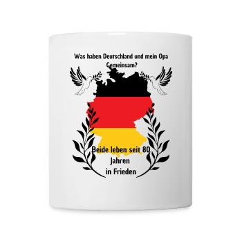 Paix en Allemagne - Mug blanc - blanc - Devant