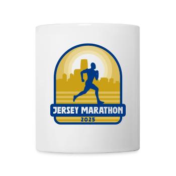 Jersey Marathon - 2025 - Tasse - Weiß - Vorne
