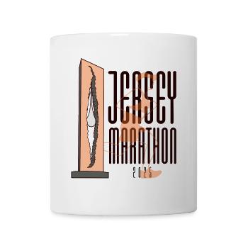 Jersey Marathon - 2025 - Tasse - Weiß - Vorne