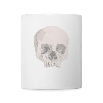 Skull Head Skeleton Skull Skull - Mug - white - Front