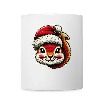 Merry Squirrel Christmas - Mug - white - Front