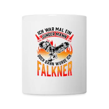 Falconer was once young Falconry Falconry - Mug - white - Front