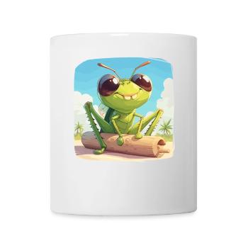 Grillen Grille - Tasse - Weiß - Vorne