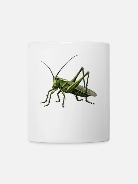 Grillen Grille - Tasse - Weiß