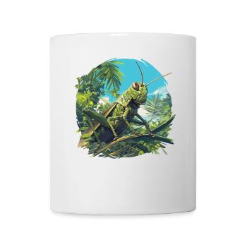 Grillen Grille - Tasse - Weiß - Vorne