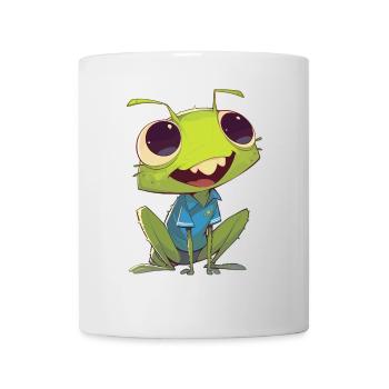 Grillen Grille - Tasse - Weiß - Vorne