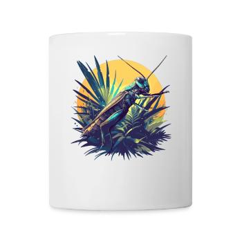 Grillen Grille - Tasse - Weiß - Vorne