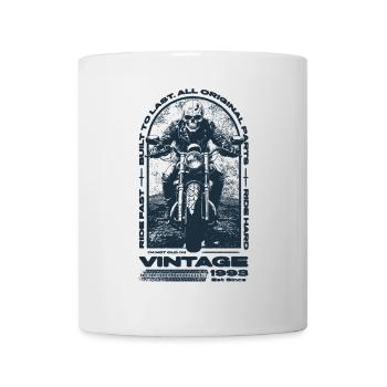 Vintage Motorrad Biker Motorrad Geburtstag 1993 - Tasse - Weiß - Vorne