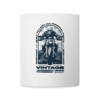 Vintage Motorrad Biker Motorrad Geburtstag 1992 - Tasse - Weiß - Vorne