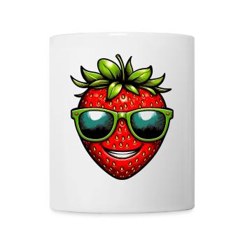 Erdbeeren Erdbeeren - Tasse - Weiß - Vorne