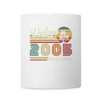 2005 Vintage Retro Birthday Gift - Mug - white - Front