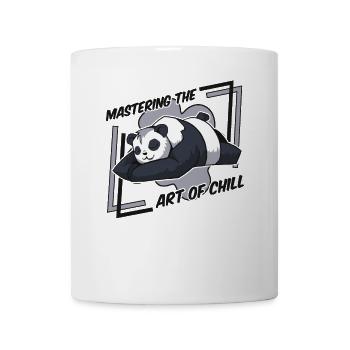 Mastering The Art Of Chill Panda Bear Friend - Mug - white - Front