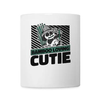 Bamboo Loving Cutie Panda Bear Friend Giant Panda - Mug - white - Front