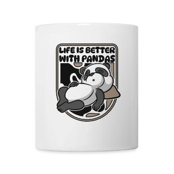 Life Is Better With Pandas Panda Bear Friend - Mug - white - Front