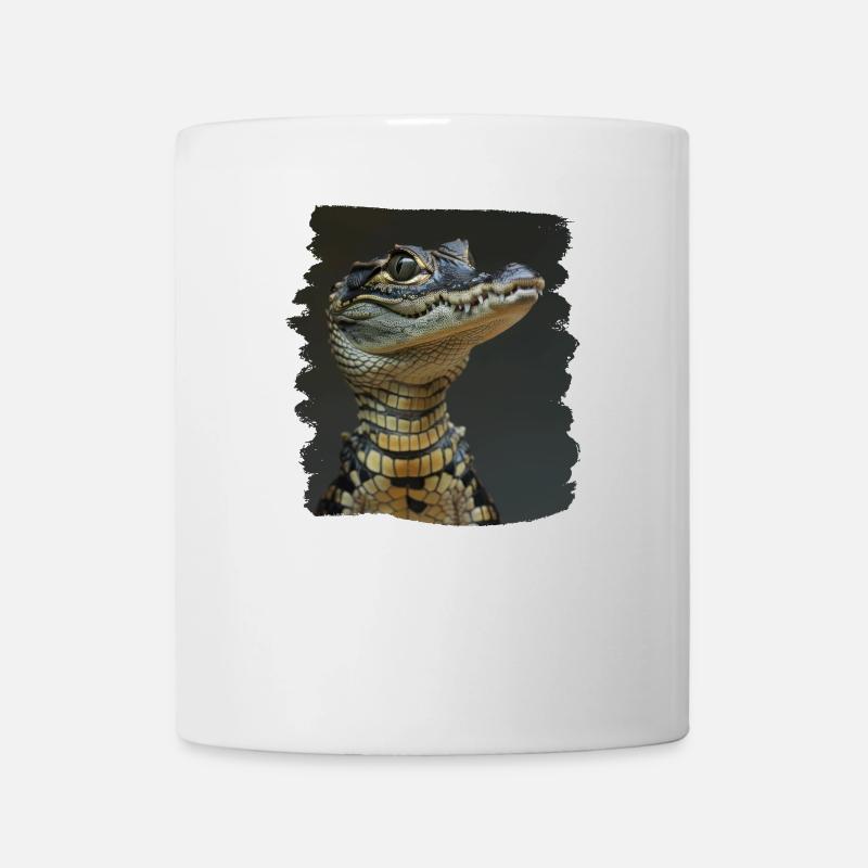Krokodile Krokodil - Tasse - Weiß