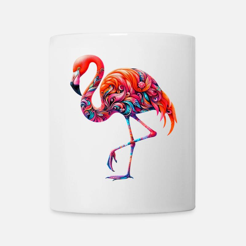 Flamingo - Tasse - Weiß