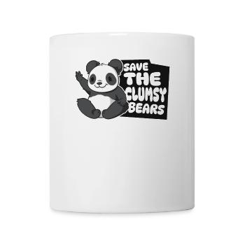 Save The Clumsy Bears Panda Bear Friend Lover - Mug - white - Front