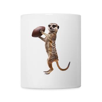 Meerkat Football - Mug - white - Front