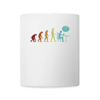 Dyslexie Evolution Dyslexie Thérapeute Apraxie - Mug blanc - blanc - Devant