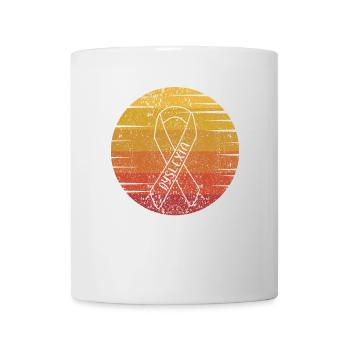 Rétro dyslexie Apraxie Trouble de l’articulation - Mug blanc - blanc - Devant
