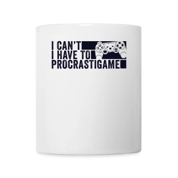 Gamer Je ne peux pas Je dois procrastigame Gaming - Mug blanc - blanc - Devant