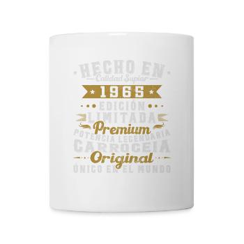 Fabriqué en 1965 60 ans d’anniversaire - Mug blanc - blanc - Devant