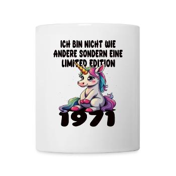 Edition Limitée 1971 Anniversaire Né 1971 - Mug blanc - blanc - Devant