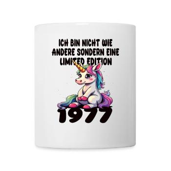 Edition Limitée 1977 Anniversaire Né 1977 - Mug blanc - blanc - Devant