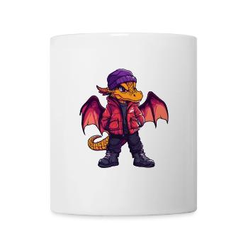 Dragon Mode Hiver - Mug blanc - blanc - Devant