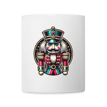 Traditional Nutcracker for Christmas - Mug - white - Front