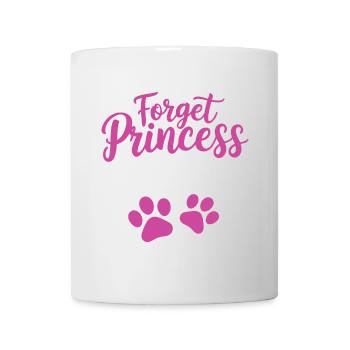 Oubliez la princesse Je veux être vétérinaire - Mug blanc - blanc - Devant