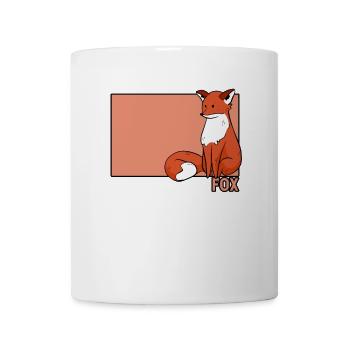 Fox Doodle Chinese Hanzi Canidae Caninae Red Fox - Mug - white - Front