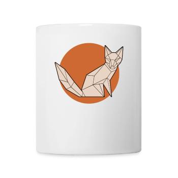 Lineart Caninae Red Fox Canidae Fox Lover Fox - Mug - white - Front