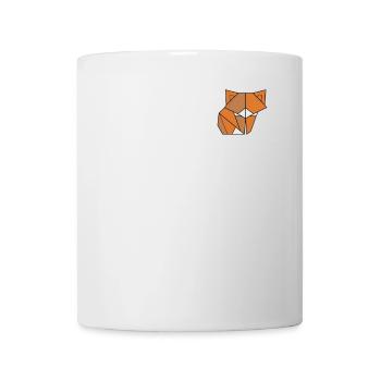 Fuchs Logo Emblem Caninae Roter Fuchs Canidae Fuchs Liebhaber - Tasse - Weiß - Vorne