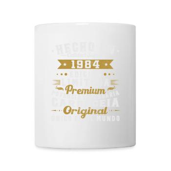 Fabriqué en 1984 40 ans d’existence Cadeau d’anniversaire - Mug blanc - blanc - Devant