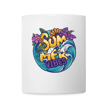 Summer Vibes, Waves and Always - Mug - white - Front
